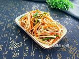 香葱拌干豆腐卷