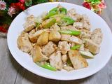 虾酱炒豆腐