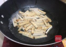 芹菜炒香干的做法图解3