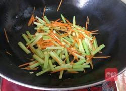 芹菜炒香干的做法图解5