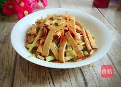 芹菜炒香干的做法图解9