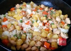 咖喱鸡肉焗饭的做法图解9
