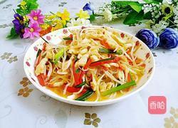 绿豆芽炒鸡肉的做法图解11