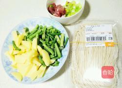土豆豆角焖面的做法图解1