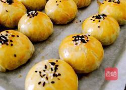 红豆蛋黄酥的做法图解14
