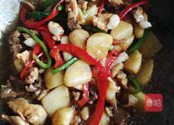 土豆炒鸡的做法图解8