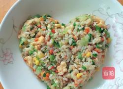 多元素炒饭（儿童版）的做法图解12
