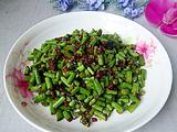 橄榄菜炒豆角