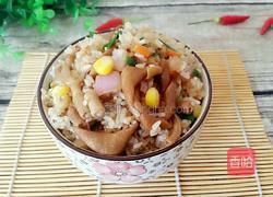 鸭肠炒饭的做法图解11