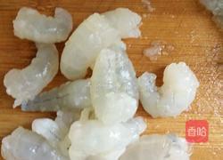 虾仁卷心菜（三角饺子）的做法图解1