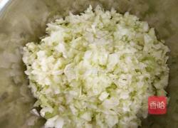 虾仁卷心菜（三角饺子）的做法图解3
