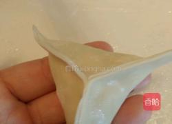 虾仁卷心菜（三角饺子）的做法图解8