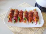 培根蔬菜肉卷
