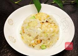 鲜虾炒饭的做法图解8