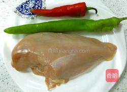 炒鸡肉的做法图解1