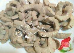 猪腰炒韭菜花的做法图解5