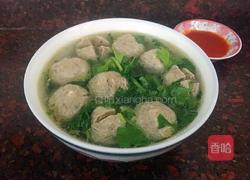 正宗潮汕牛肉丸汤的做法图解11