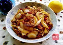 辣椒洋葱炒肉的做法图解7
