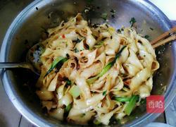 凉拌手擀面的做法图解12
