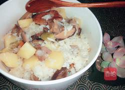 土豆香肠焖饭的做法图解12