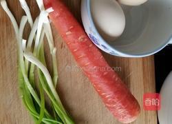 胡萝卜木耳炒鸡蛋的做法图解2