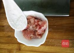 肉末粉丝蒸扇贝的做法图解2