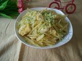 醋溜土豆丝炒鸡蛋