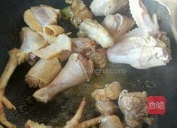 鸡肉垫卷子的做法图解3