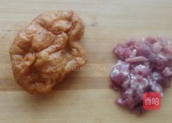 面筋烧肉的做法图解1