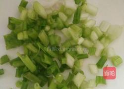 圆椒炒饭的做法图解3