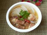 白萝卜羊肉汤