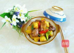 土豆炒排骨的做法图解7