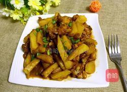 土豆炒鸡的做法图解7