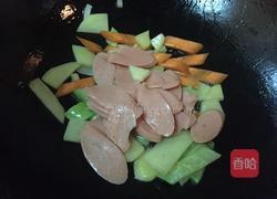 炒火腿的做法图解4