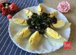 香葱酱拌鹅蛋的做法图解7