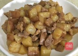 土豆焖肉的做法图解12