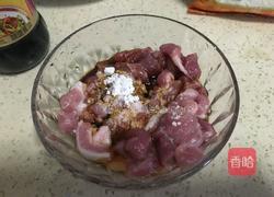 土豆焖肉的做法图解3