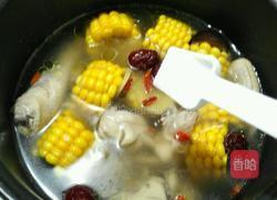 玉米炖鸡的做法图解6