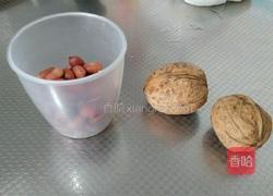 花生核桃露的做法图解1