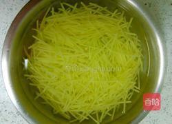椒盐土豆丝的做法图解3
