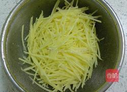 椒盐土豆丝的做法图解4