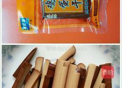 黄瓜炒鸡蛋干的做法图解2