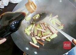 黄瓜炒鸡蛋干的做法图解6