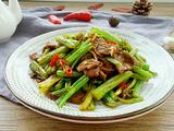 芹菜牛肉