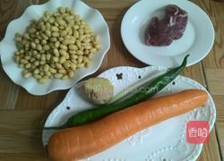肉沫炒黄豆的做法图解2