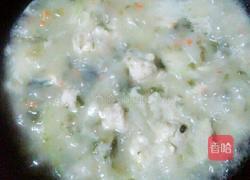 虾丸东瓜皮蛋汤的做法图解4