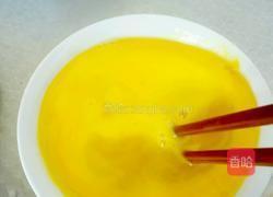 香菜炒鸡蛋的做法图解4