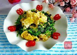 香菜炒鸡蛋的做法图解9