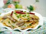 土豆炒肉片
