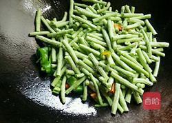 青椒豇豆的做法图解5